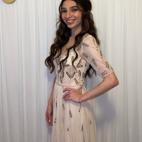 Adrianna Papell Maxi Dress light pink - Picture 4 of 4